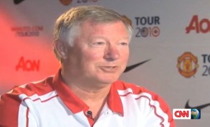 Sir Alex Ferguson - Trainer von Manchester United